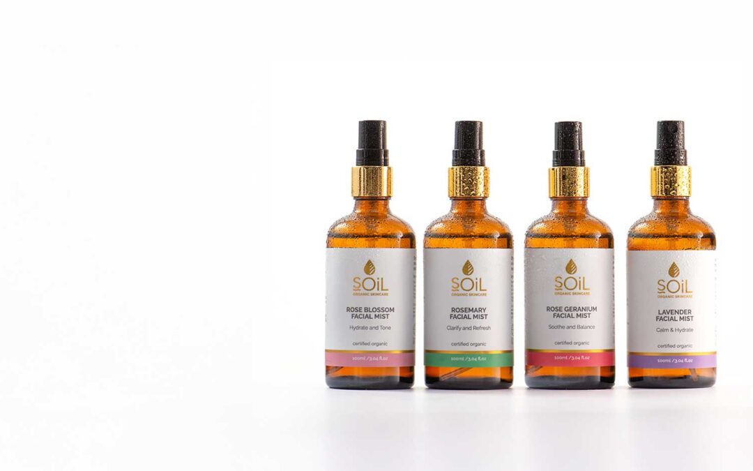 Facial Mists – Launching a New Range of Mists from Organic Hydrosols